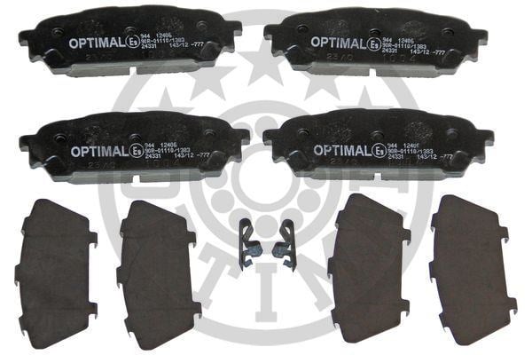 Subaru Forester Impreza Arka Fren Balatası OPTIMAL