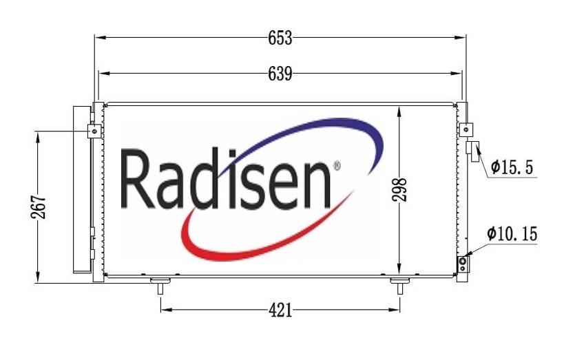 Subaru Forester Klima Radyatörü RADISEN