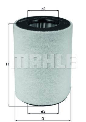 Smart Fortwo Coupe Hava Filtresi MAHLE