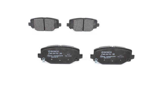 Fiat Freemont Arka Fren Balatası BOSCH