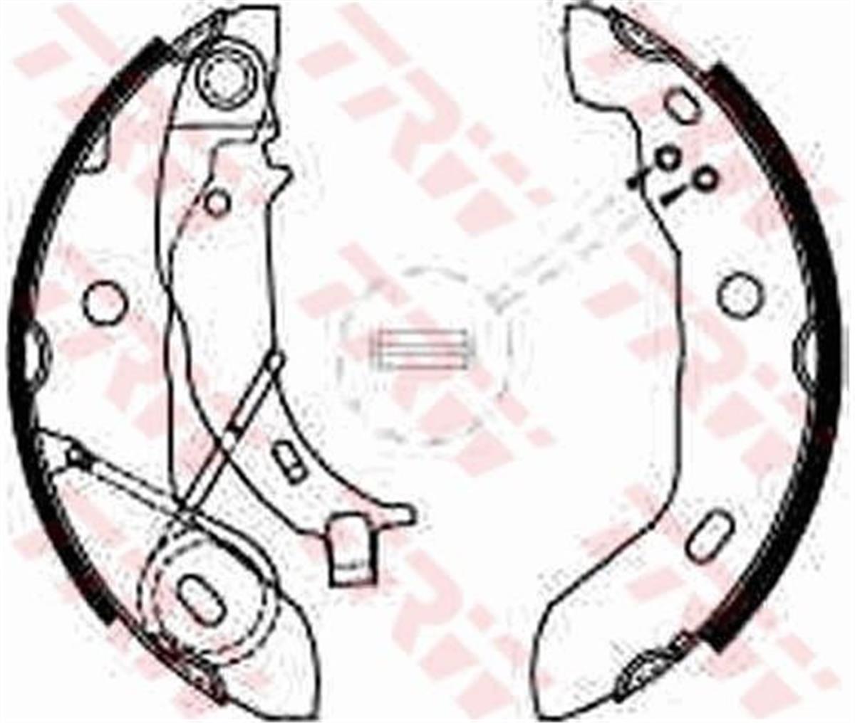 Fren Balatası Arka Park Frenı Mercedes A-Class W168 97 04