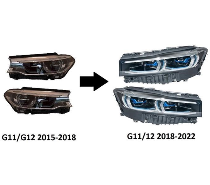 BMW G11/G12 Makyajlı Kasa Dönüşüm Lazer Far Seti DOGAN-