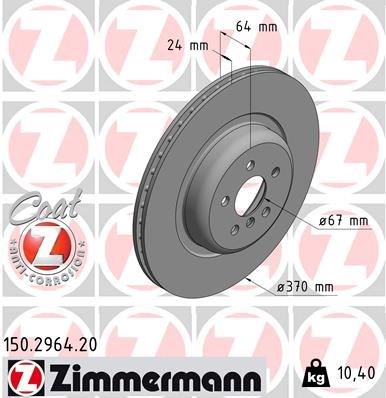 BMW G11 G12 G14 G15 G02 G05 Arka Fren Diski ZIMMERMANN
