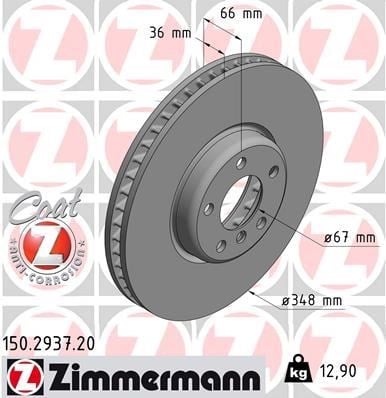 BMW G20 G21 G22 G23 G30 G31 G38 G32 G11 G12 G14 G15 G16 G01 G02 G05 G18 G06... ZIMMERMANN