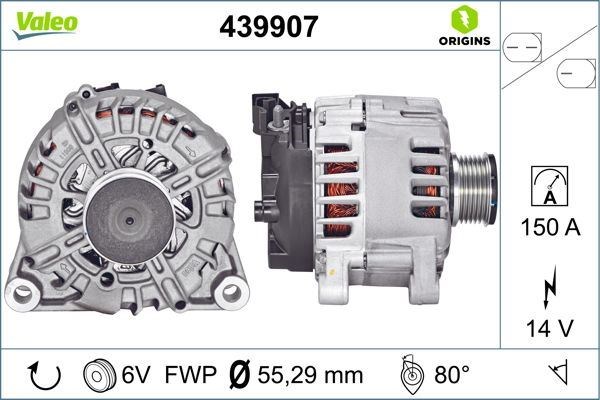 Ford Galaxy S-Max Alternatör 2.0 TDCİ 150 AMP VALEO