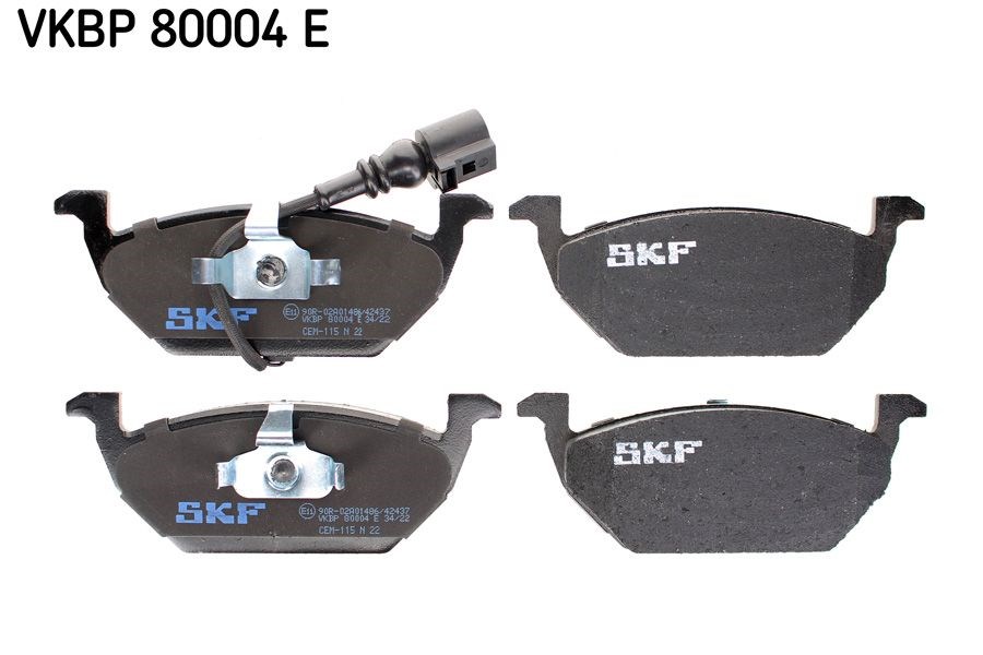 Volkswagen Golf 4 Golf 5 Jetta Bora Polo Audi A3 Seat Leon Ön Balata Fişli Küçük SKF