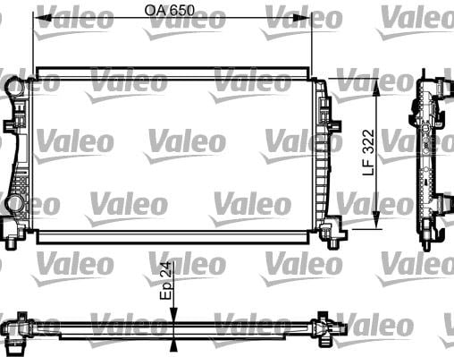 Volkswagen Golf 7 Audi A3 Seat Leon Skoda Octavia Radyatör Mekanik/Otomatik VALEO