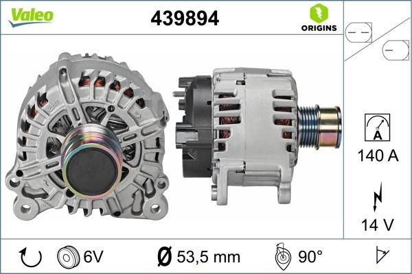VW Golf 7 Polo Audi A3 Skoda Leon TSI Alternatör VALEO