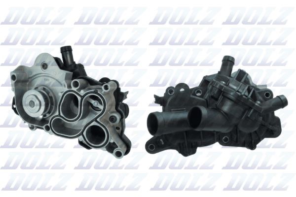 Volkswagen Golf 7 Seat Leon Audi A3 Su Pompası Termostatlı 4 Çıkışlı DOLZ