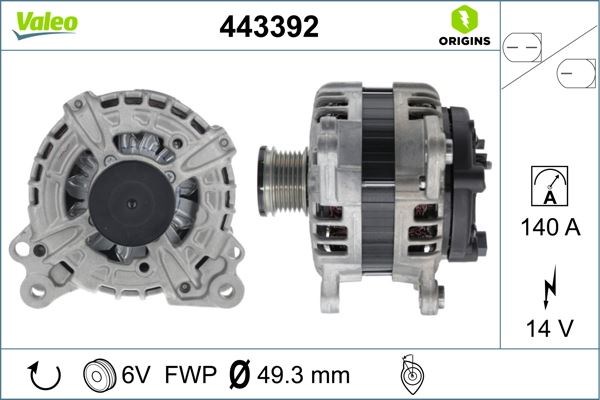 VW Group Alternatör VALEO