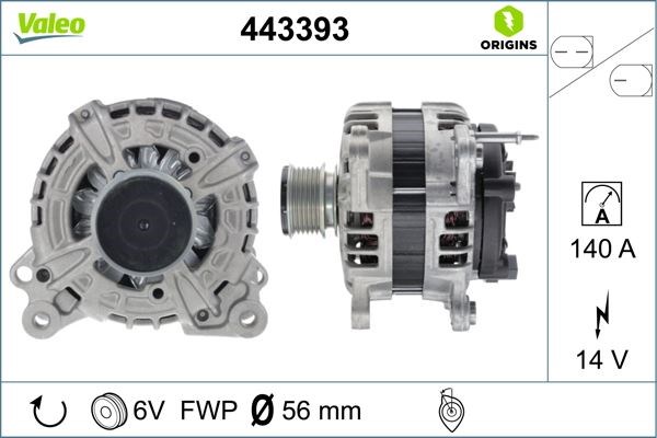 VW Group Alternatör VALEO