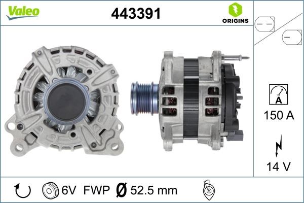 VW Group Alternatör VALEO