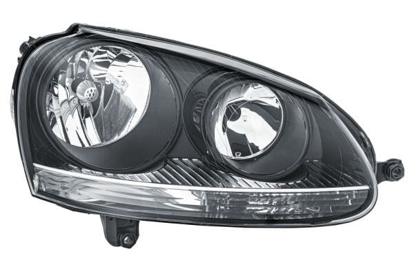 VW Golf V Sağ Far 12V H7-PY21W-W5W HELLA