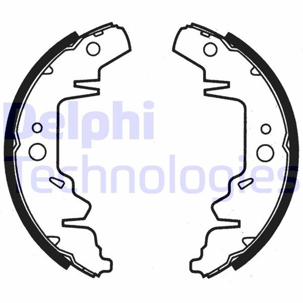 Chrysler Grand Voyager Voyager Dodge Caravan Kia Carnival Sedona Arka Fren... DELPHI