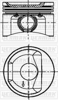 Fiat Grande Punto Piston Segman 1.2 STD YENMAK