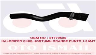 Fiat Grande Punto Kalorifer Çıkış Hortumu 1.3 MJT GB