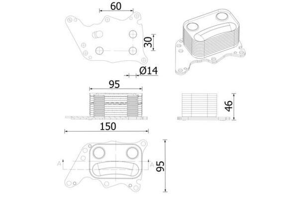 Opel Grandland Peugeot 207 308 508 3008 5008 RCZ DS3 DS4 DS5 Citroen C3 3 C4... MAHLE