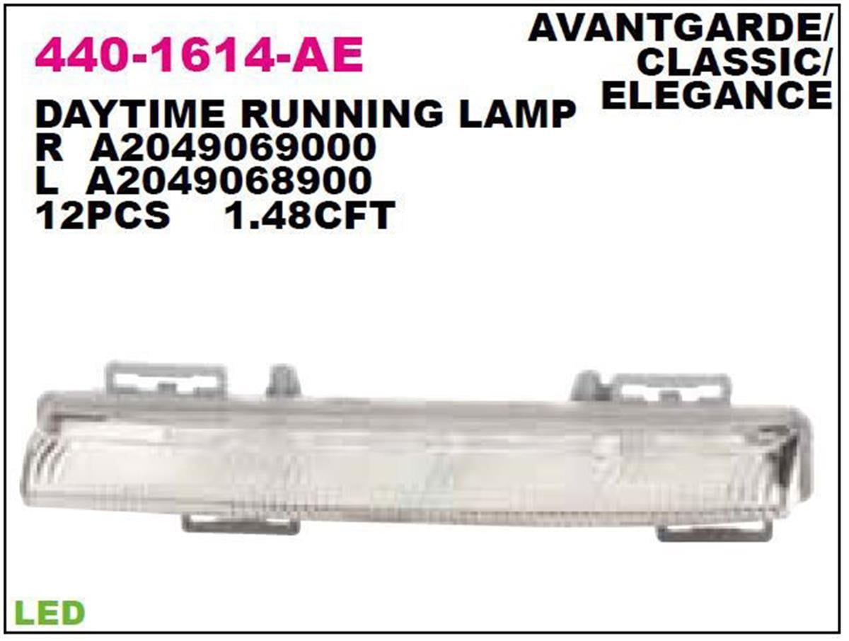 Gündüz Farı Sağ W204/207/212 Bm 09-