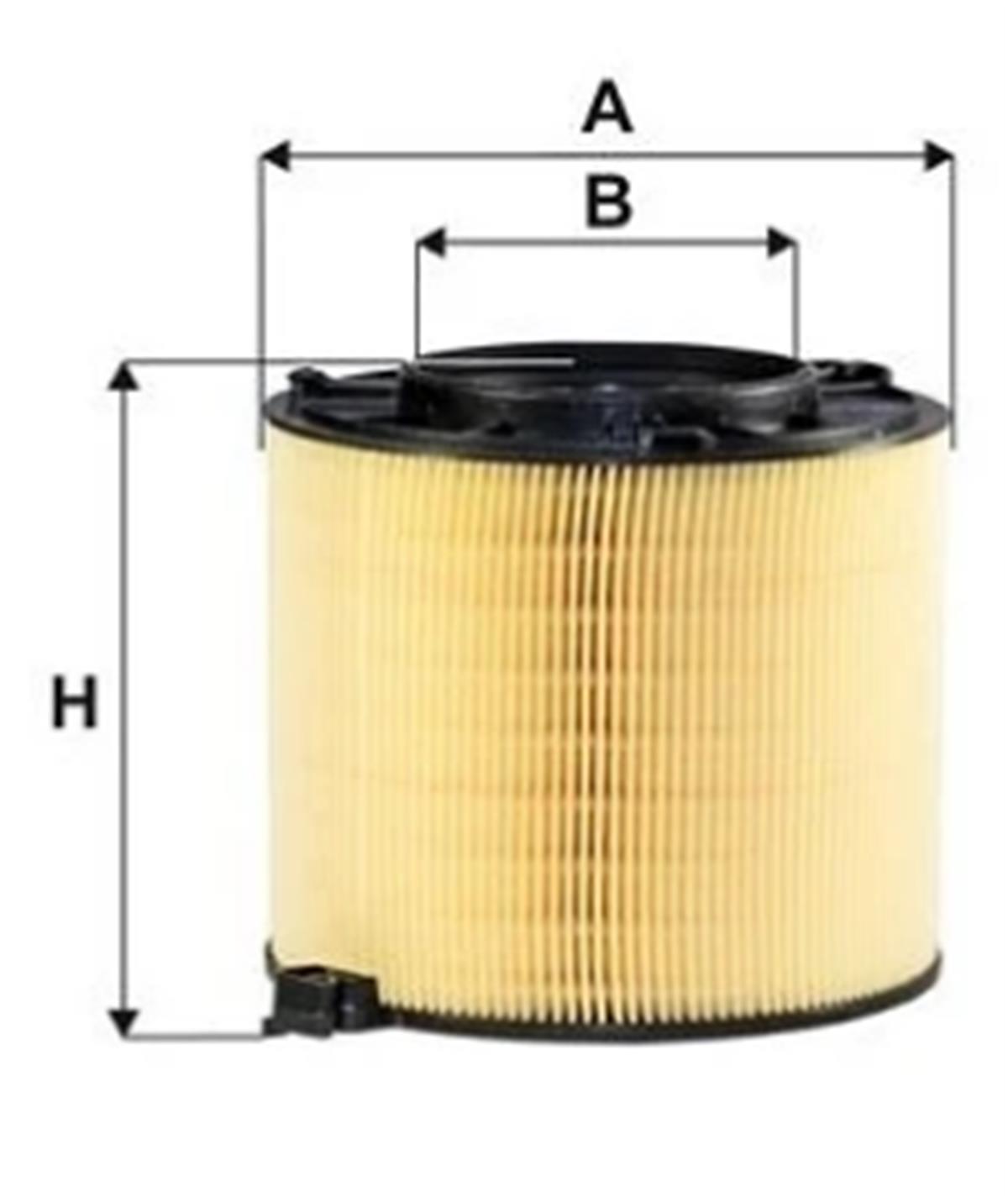 Hava Filtresi A4-A5-Q5 Cvna-Cyrc-Cymc-Cyrb-Ddwa 1,4 Tfsi-2,0  Tfsi 15-
