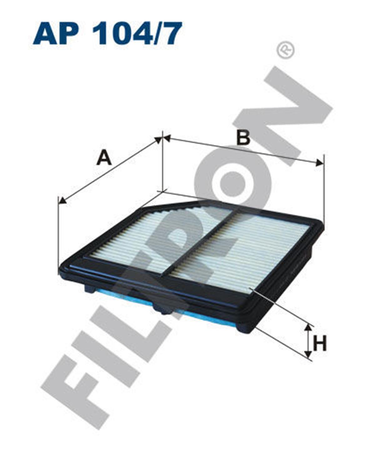 Hava Filtresi Cıviç  Vııı Hb/Sedan 07-12 1.6-1.8 225X195x44