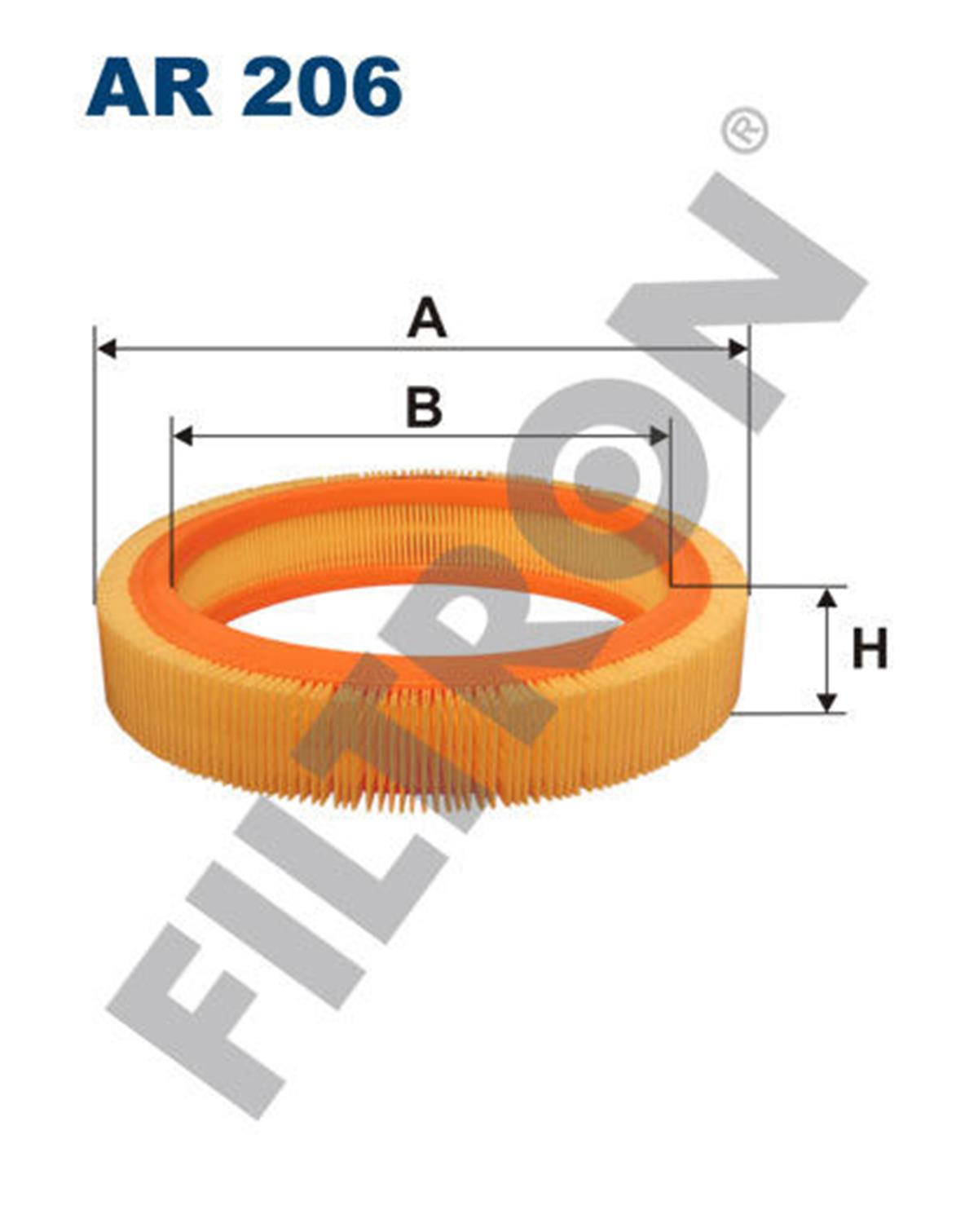 Hava Filtresi Ford Fiesta Iı 1.0 45Hp 09/83-02/89