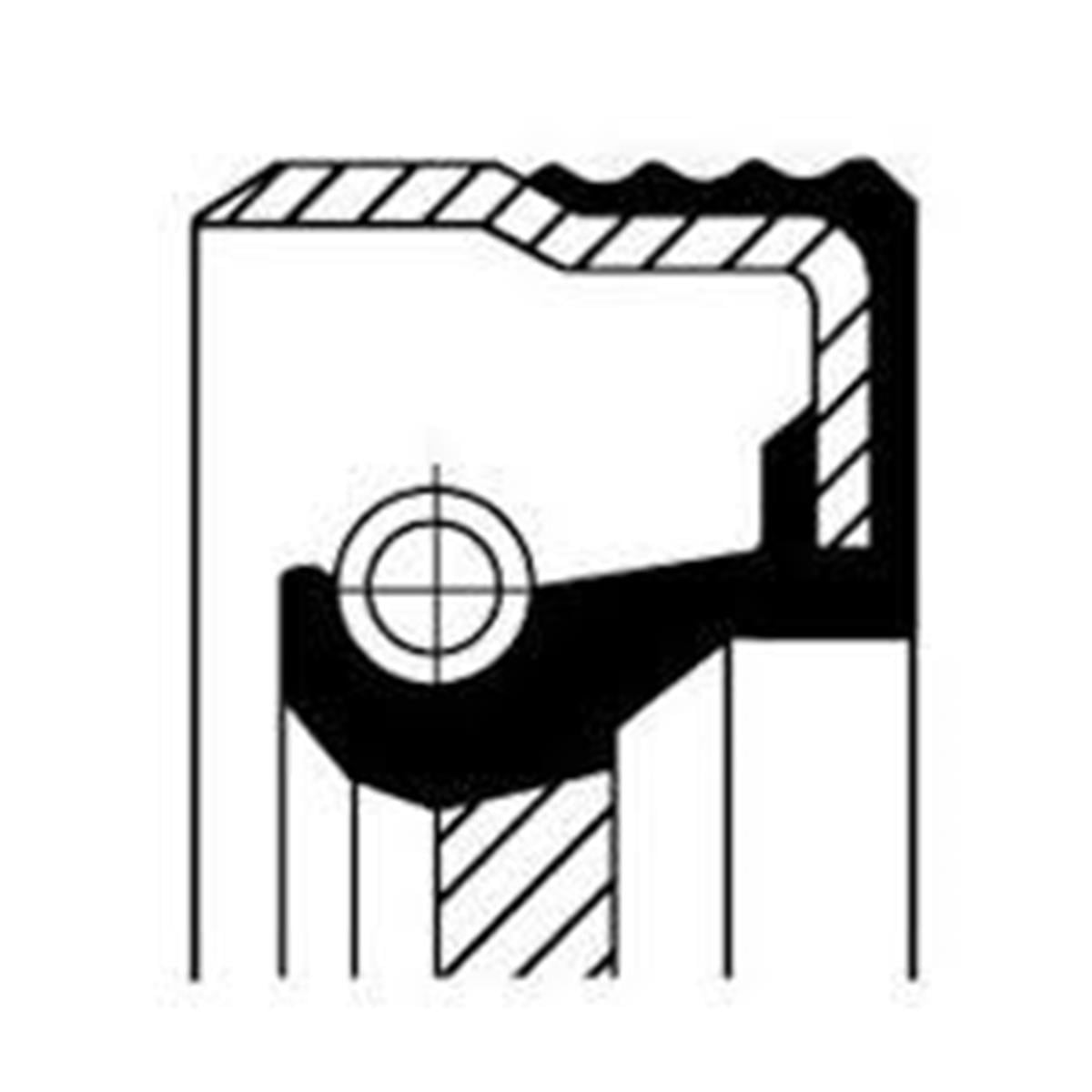 Opel Corsa 1.4 1.6 Astra 1.4İ 1.6İ Arka Teker Keçe 35X54x9.5X13.5 374227-90486078-2743160G10