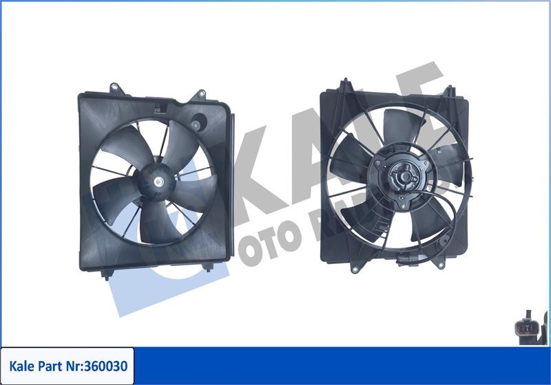 Honda CR-V III Fan Grubu KALE-RADYATOR