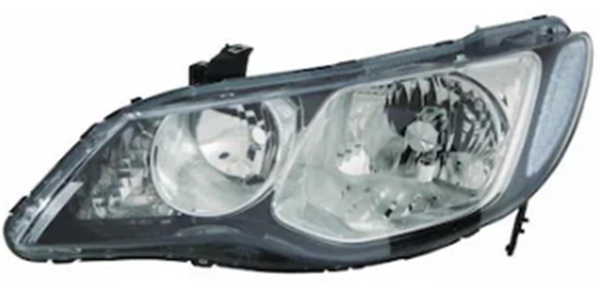 Honda Civic Sedan Ön Far Sol Depo (2006 Ve Üzeri)