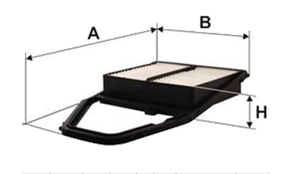 Honda Civic Sedan 2001-2006 Hava Filtresi Grat