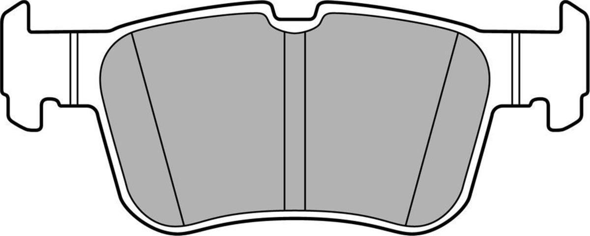 Ford Mondeo V Honda Civic Arka Fren Balatası Delphi