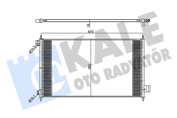 Honda Accord VII Kondenser KALE-RADYATOR