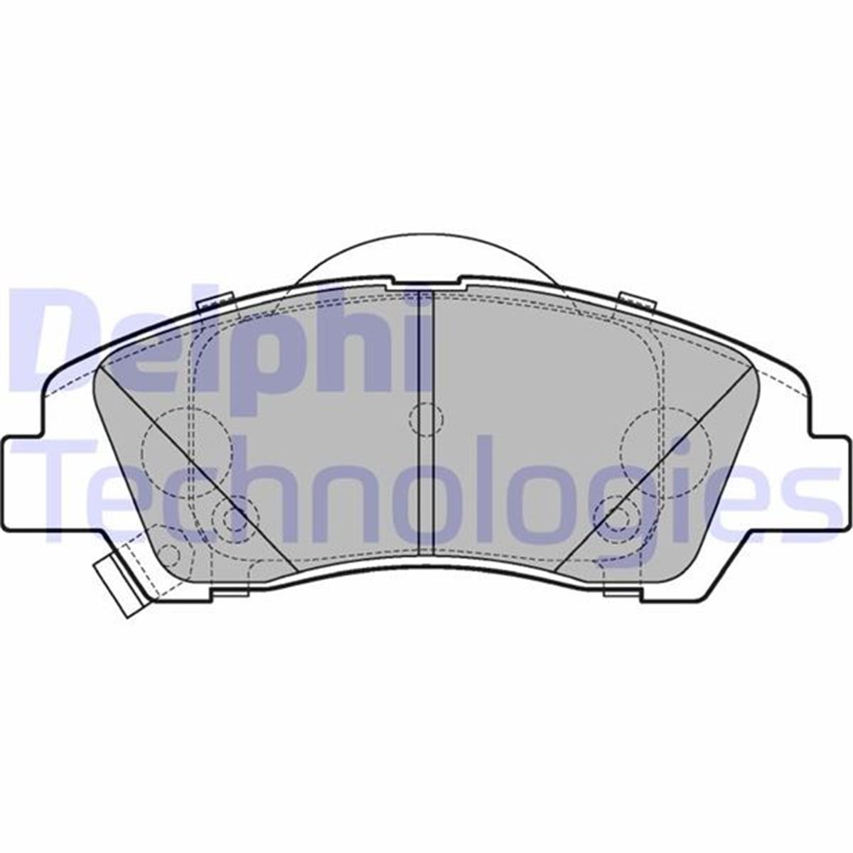 Hyundai İ10 (2013 Sonrası) Fren Balatası Delphi