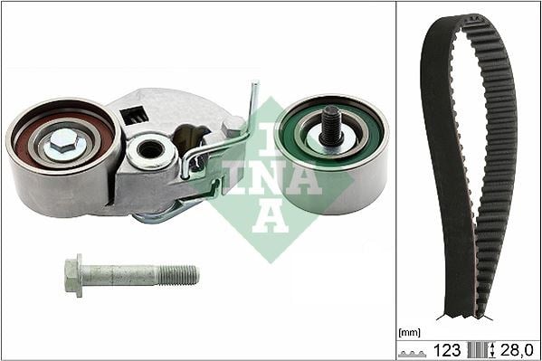 Hyundai Accent Triger Kayış Seti Eksantrik Seti INA