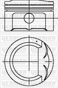 Hyundai Accent Era Piston Segman 0.50 1.4 Benzinli 06-> YENMAK