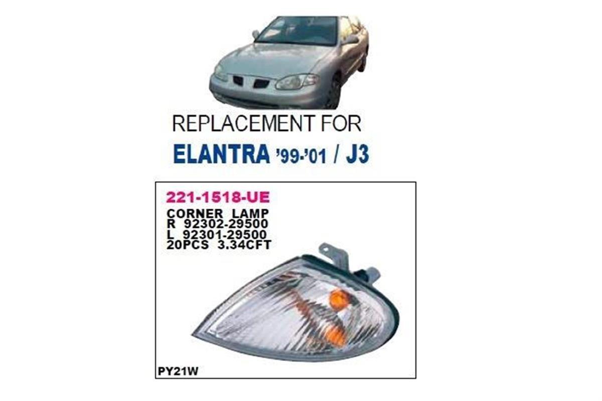 Hyundai Elantra 99-01 Sağ Sinyal Lambası Depo Benzin-Dizel 9230229500