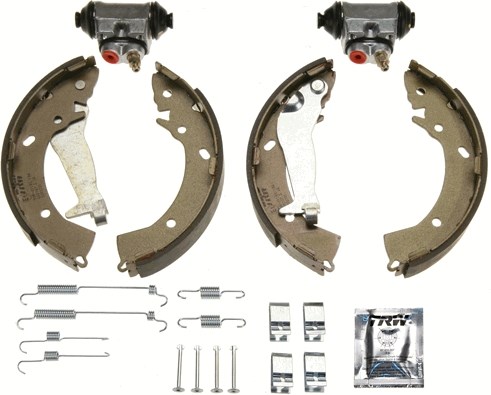 Hyundai Getz Arka Aks Pabuçlu Balata Seti TRW