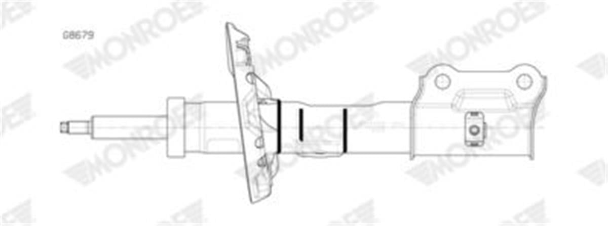 Hyundai Kona (2016) Ön Amortisör Sol