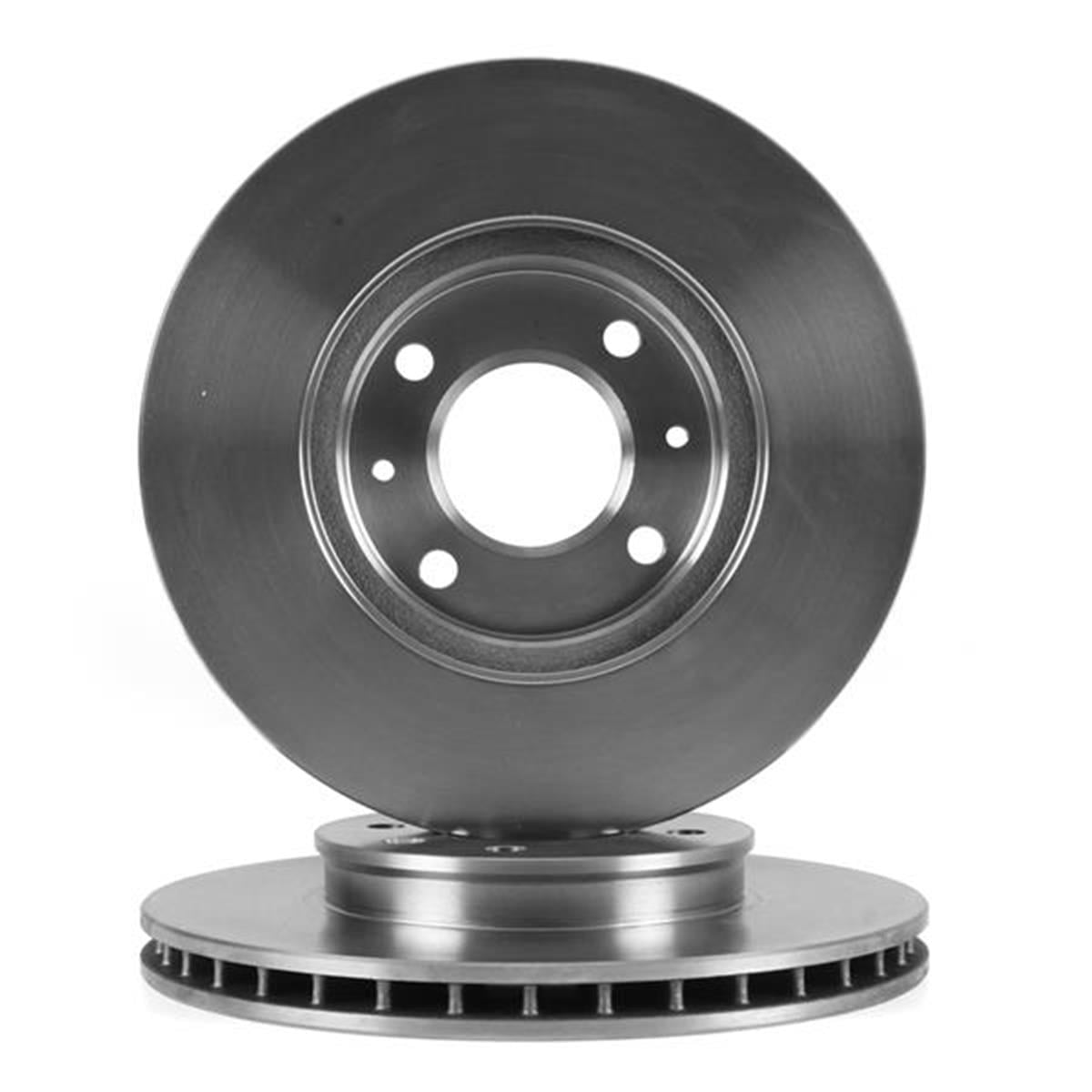 Hyundai Accent Blue (2010->) Kia Rio Ön Fren Diski 517120U000-517121R000-517121W2