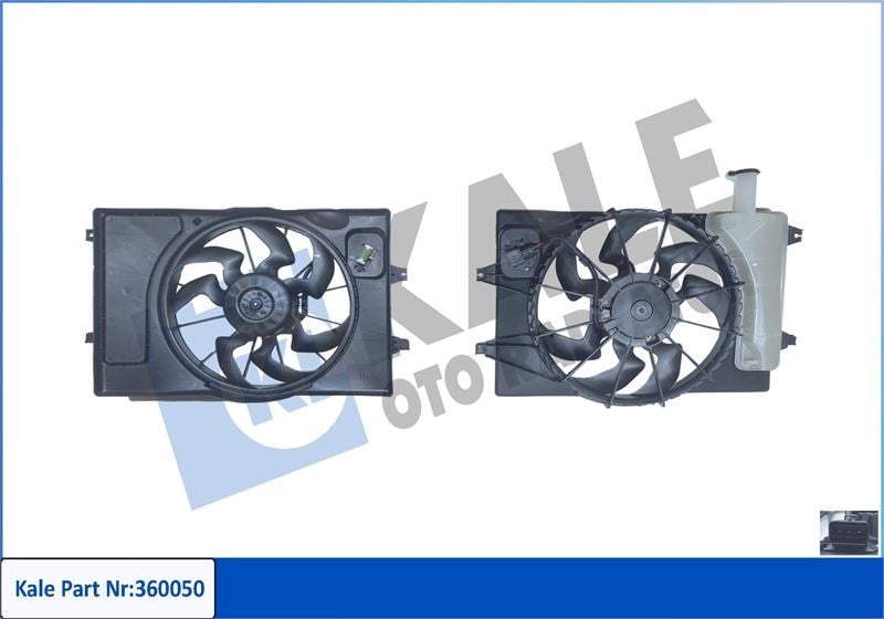 Hyundai Elantra VI Fan Grubu KALE-RADYATOR
