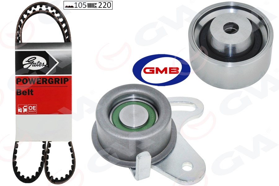 Hyundai Accent Getz Matrix Elantra Kia Rio Cerato Triger Kayış Seti GVA