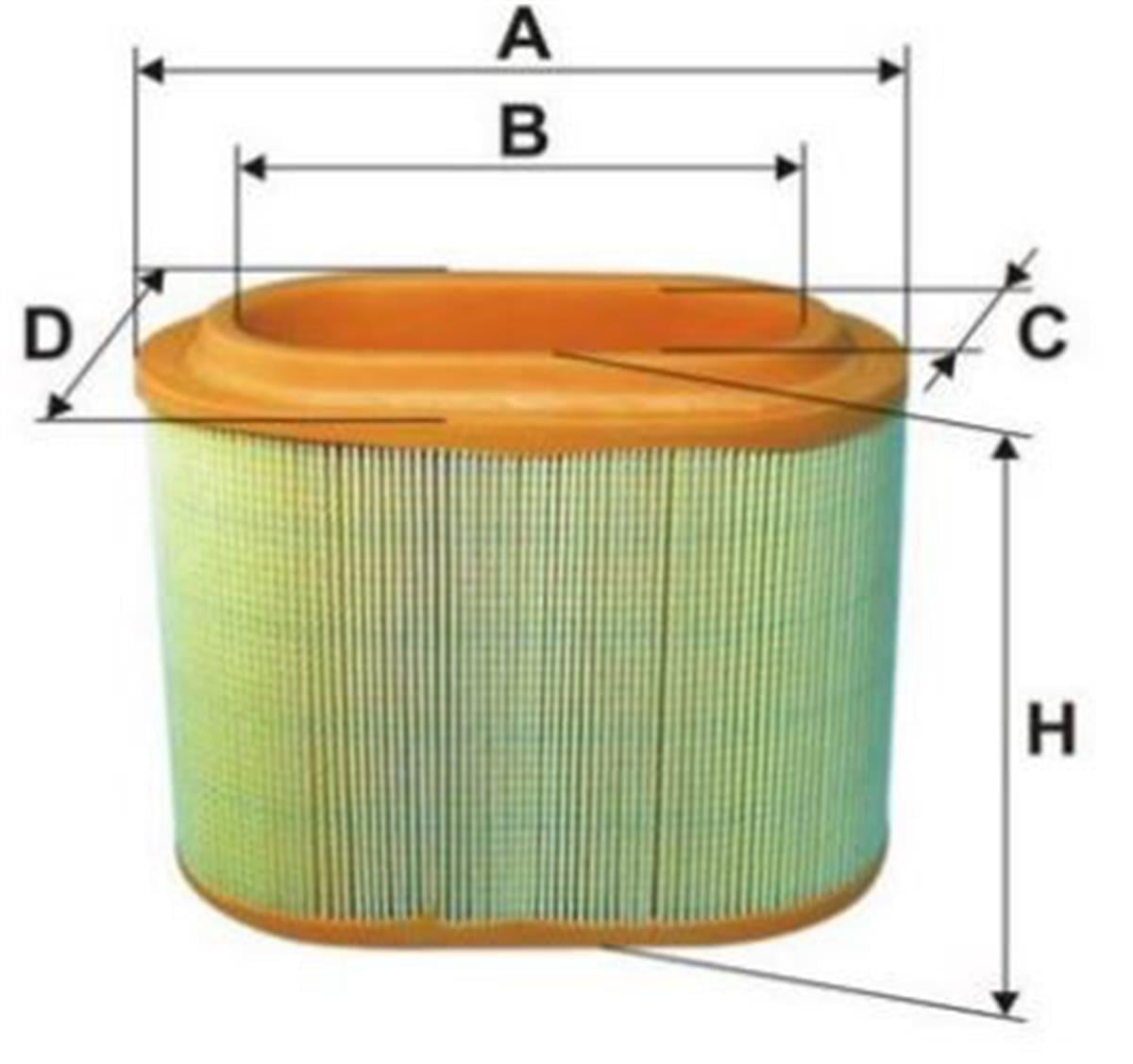 Hyundai Starex 98-08 Hava Filtresi Grat