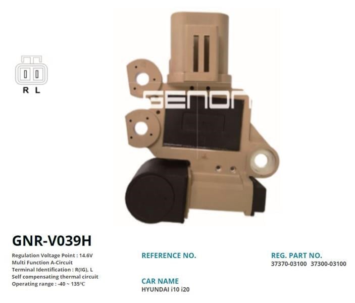 Hyundai I10 I20 Alternatör Konjektörü GENON