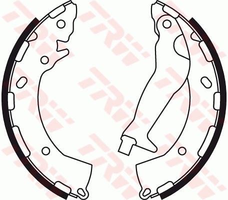 Hyundai I10 I20 Kia Rio Arka Pabuç Balata TRW