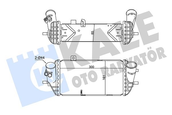 Hyundai i20 İntercooler KALE-RADYATOR