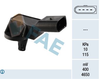 Seat Ibiza Leon Skoda Fabia Volkswagen Caddy Golf 5 6 Basınç Sensörü 1.4... FAE