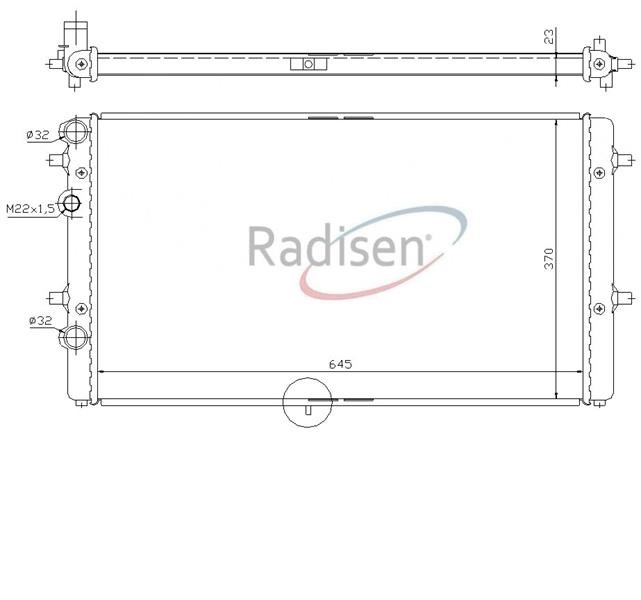 Seat Ibiza Radyatör RADISEN
