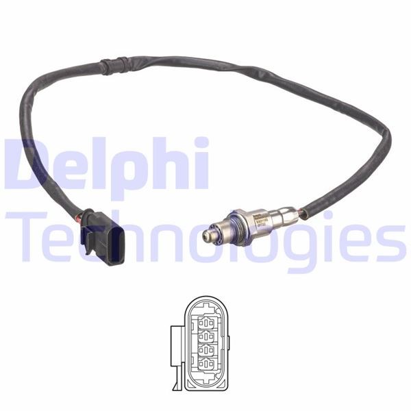 Seat Ibiza Oksijen Sensörü Ön DELPHI