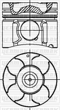 Opel Insignia Astra J Piston Segman 1.6i 16V 0.25 YENMAK