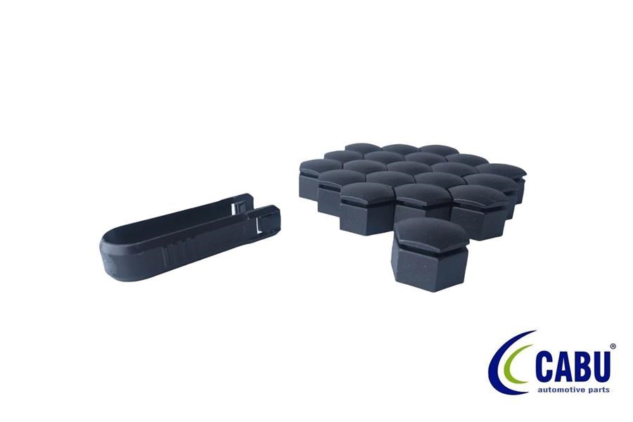 Opel Insignia A Bijon Kapağı Siyah 22x21mm (20 Adet) CABU