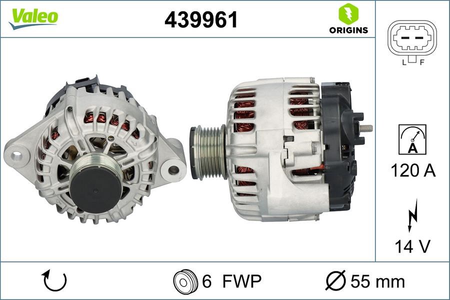 Opel Insignia 2.0 CDTI Alternatör VALEO